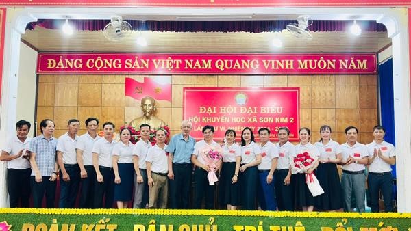 Đại hội khuyến học Sơn Kim2: Đoàn kết xây dựng Hội khuyến học xã Sơn Kim 2 vững mạnh